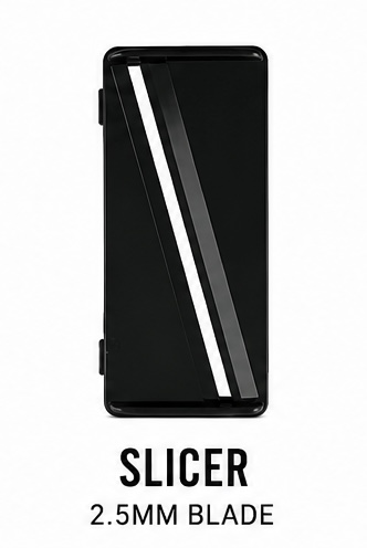 2.5 mm slicer insert